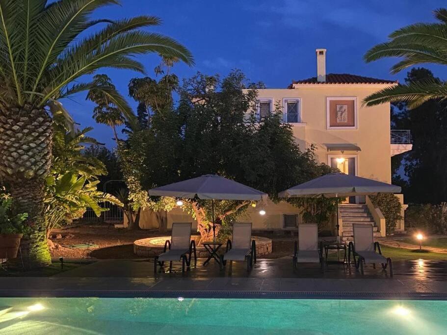 Villa Elmar Aegina Exterior photo
